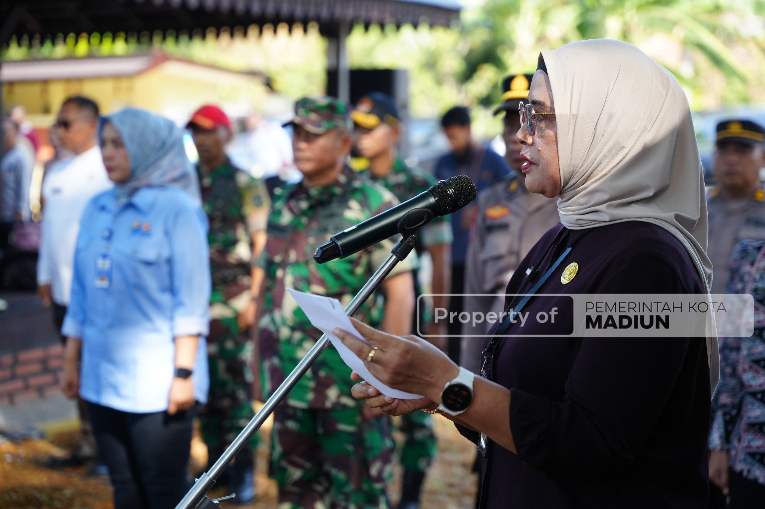 Tanamkan Nasionalisme dan Taat Hukum, Ratusan Siswa Dapat Pembinaan Karakter di Ngrowo Bening