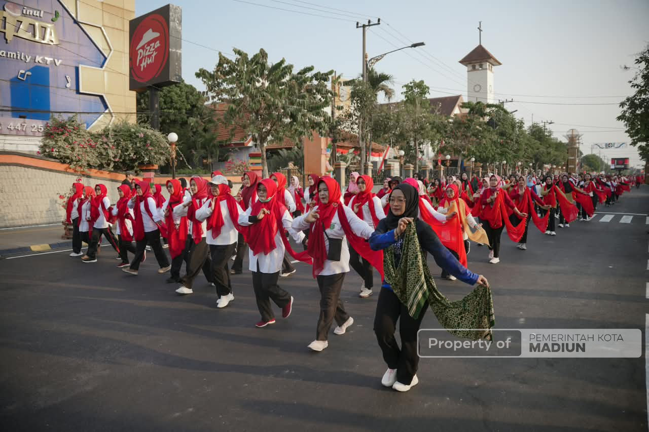 Madiun Menari Kurang Enam Hari Lagi, Plt Wali Kota Kembali Tinjau Persiapan di Lokasi