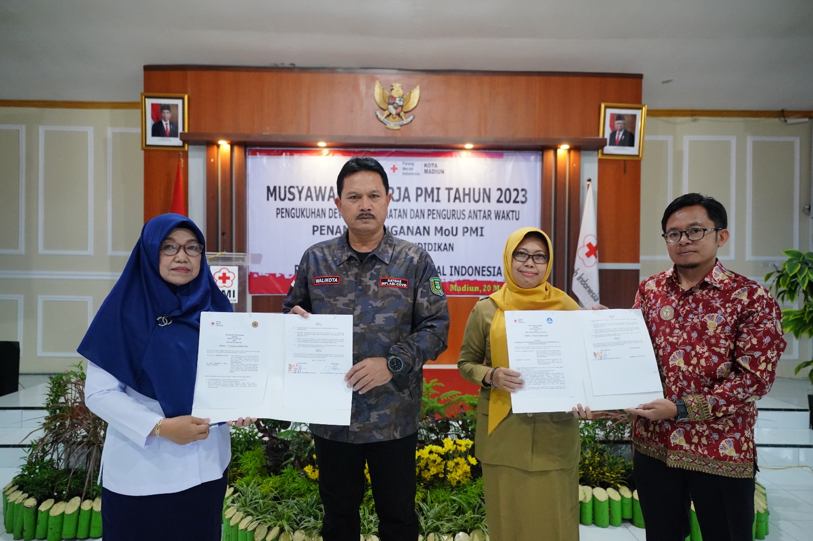 Hadiri Musyawarah Kerja PMI, Wali Kota Pesan  Kerja Ikhlas, Cerdas, dan Tuntas