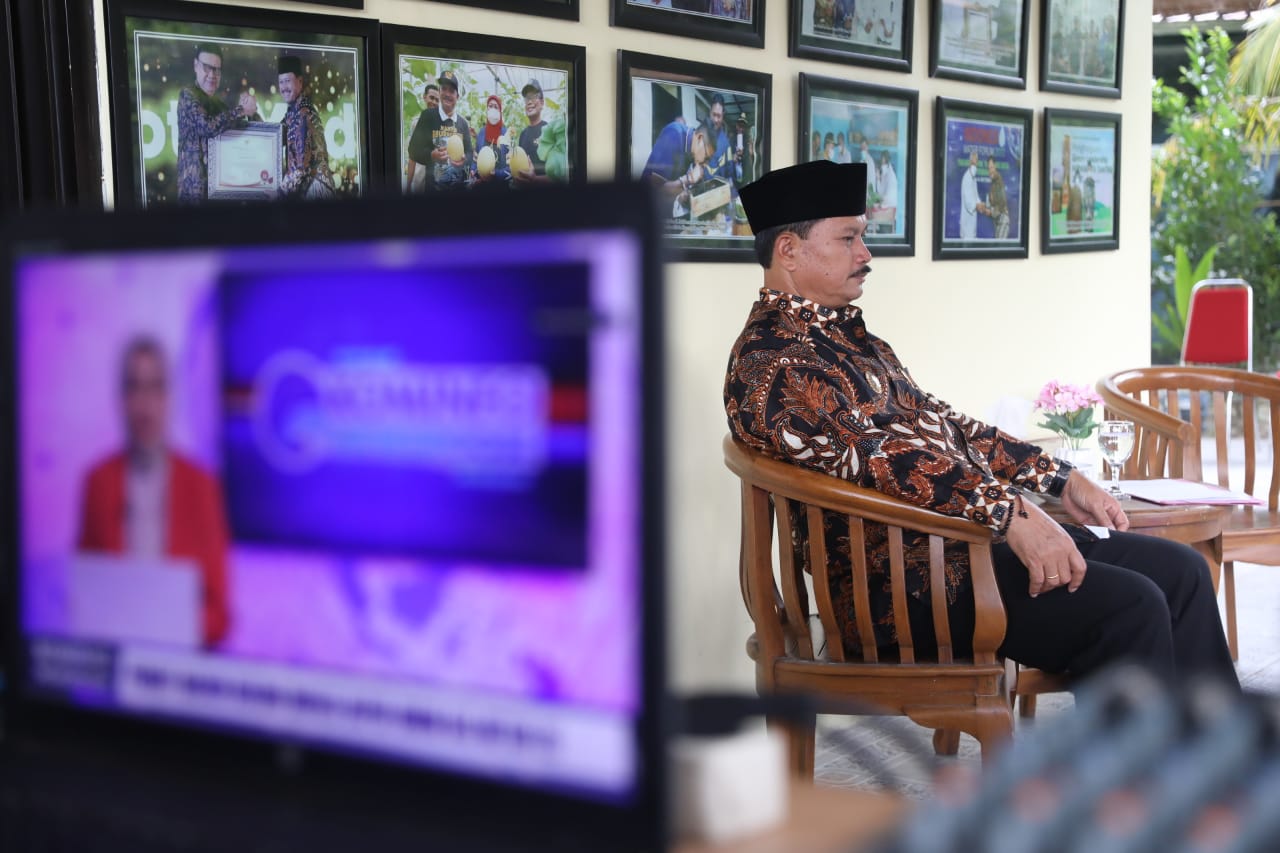 Jadi Narsum GPR TV, Wali Kota Sampaikan Terobosan Dapur Umum Gas Metan