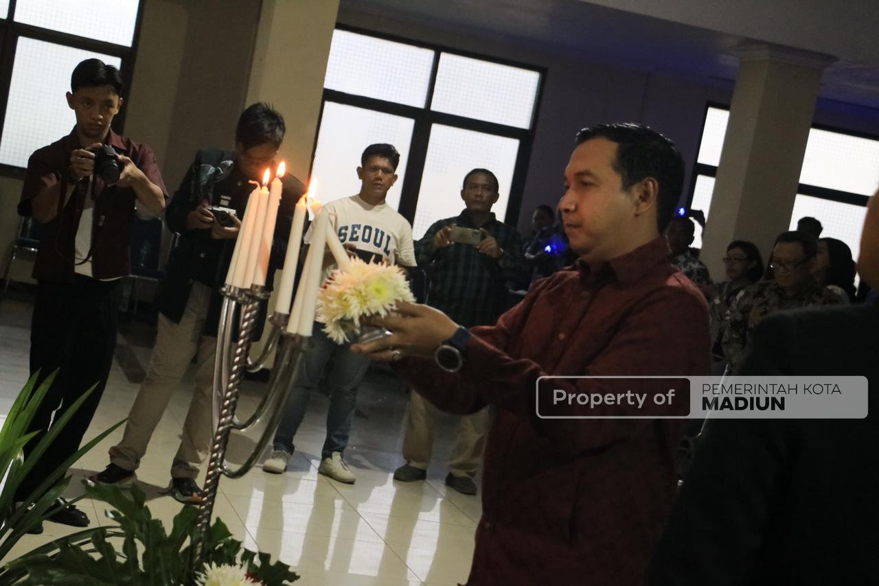 Hadiri Perayaan Natal, Wali Kota: Doa Jemaat GKJW Bawa Kota Madiun Semakin Maju Mendunia