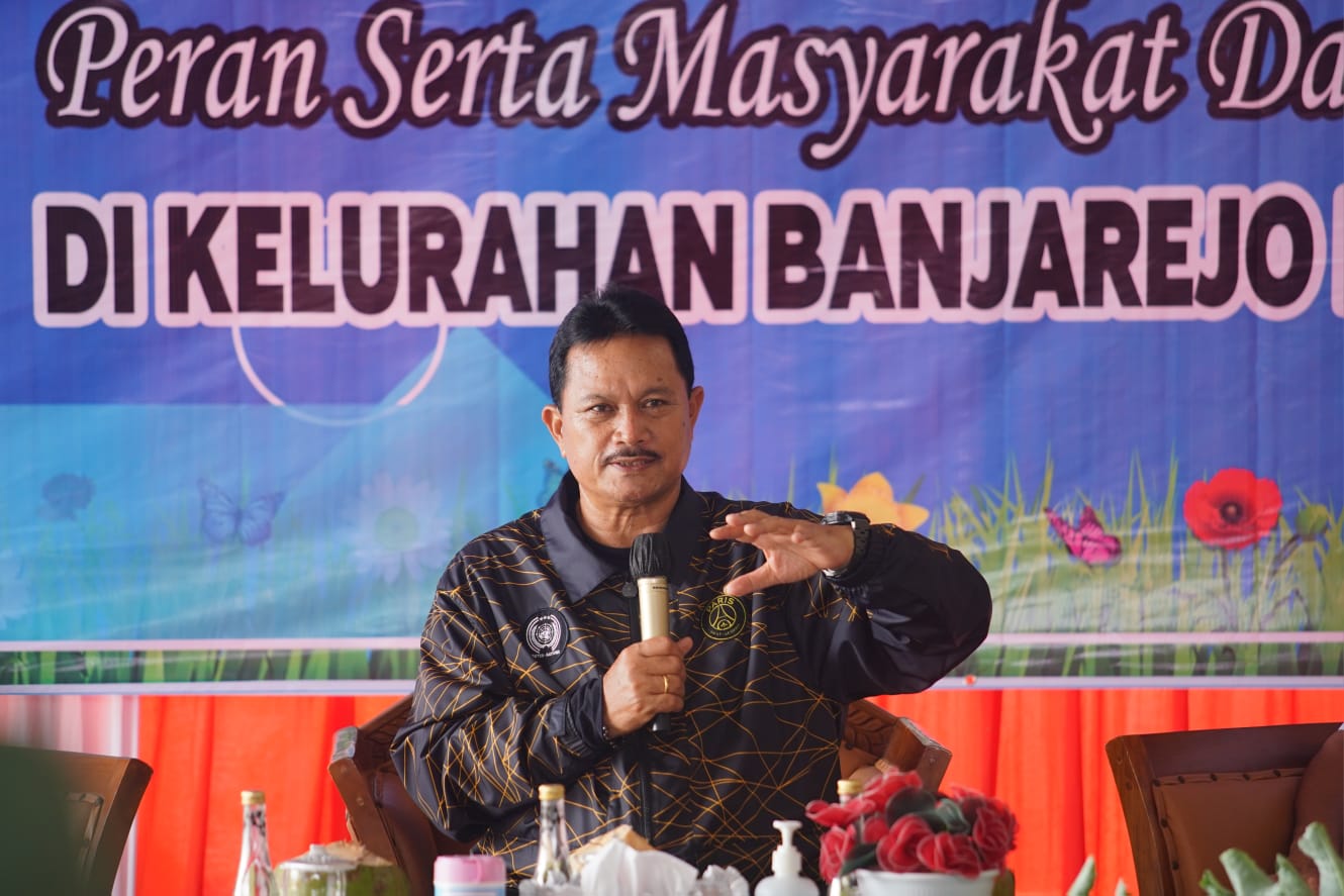 Tatap Muka dengan Masyarakat Banjarejo, Wali Kota Sampaikan Program Pembangunan