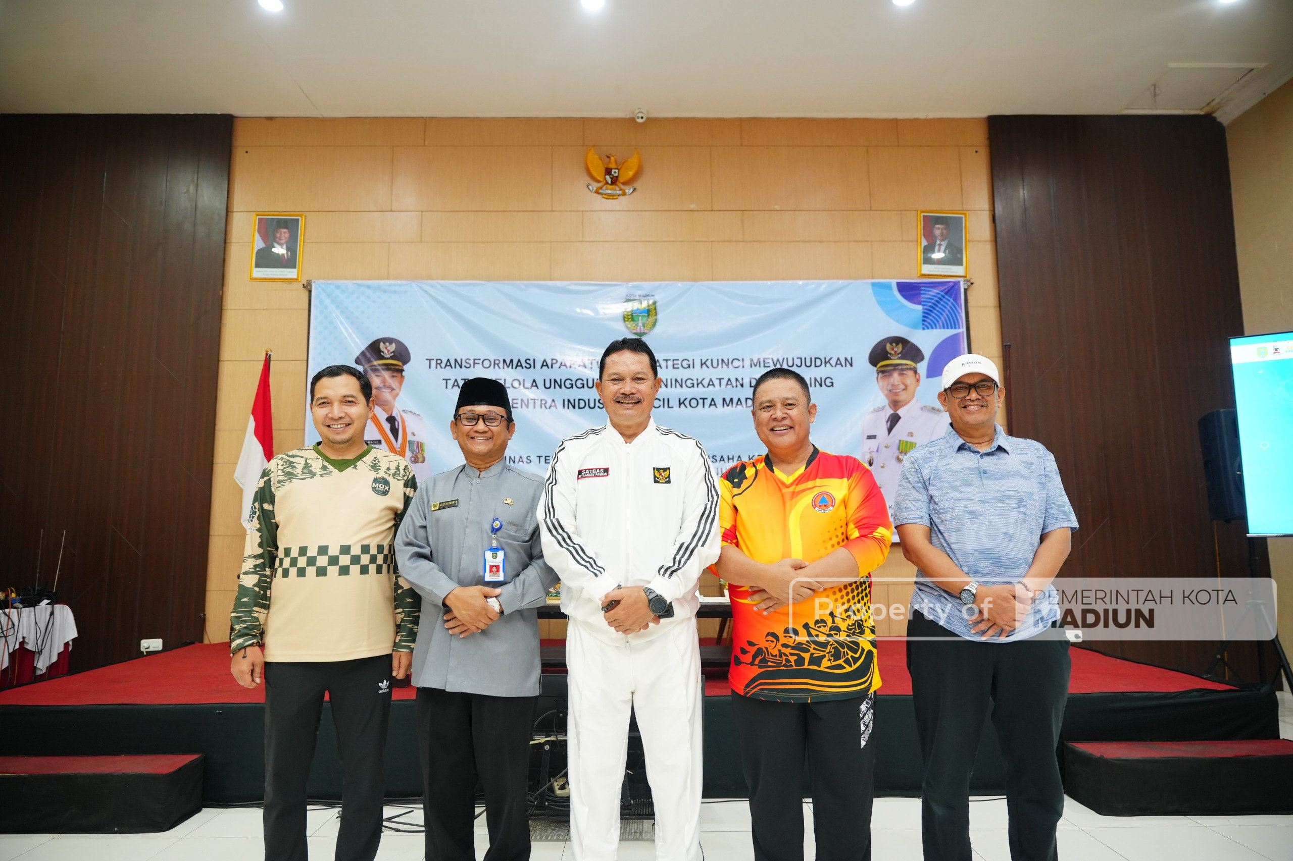Pembinaan ASN Disnaker-KUKM, Wali Kota Madiun Tekankan Tata Kelola dan Daya Saing Industri Kecil