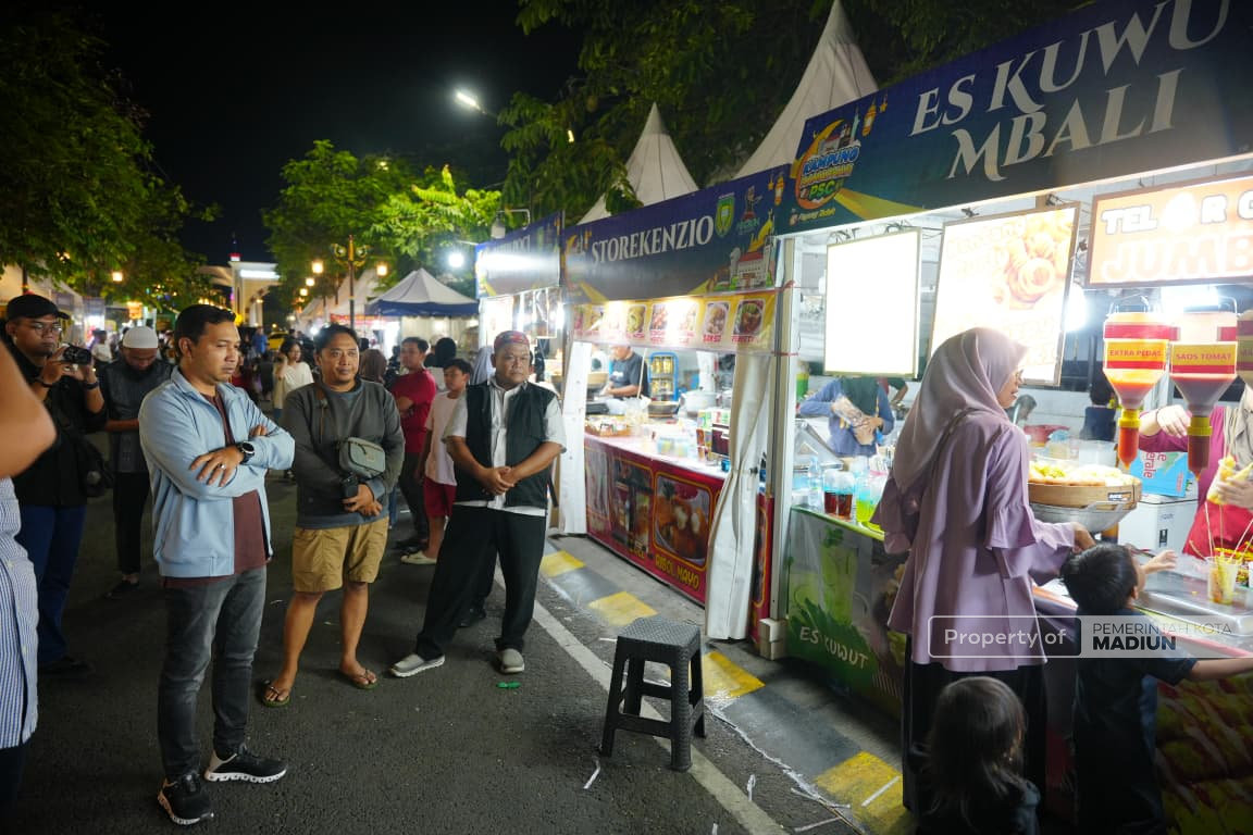 Sidak PSC, Plt Wali Kota Madiun Tegaskan UMKM Wajib Kelola Sampah