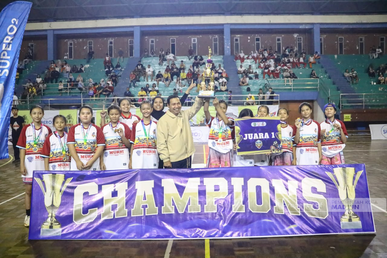 Turnamen Walikota Cup 2026 Berakhir, Pemkot Madiun Perkuat Pembinaan Atlet Basket Muda