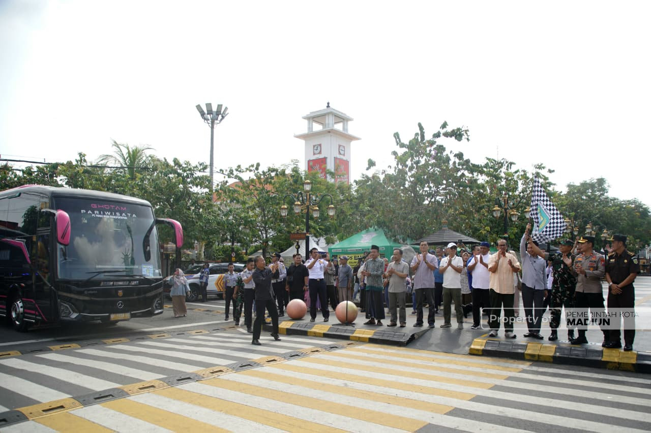 Pemkot Madiun Berangkatkan 350 Peserta Balik Gratis ke Jakarta dan Surabaya