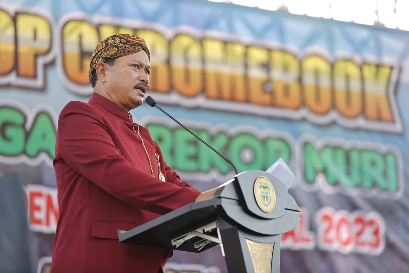 Peringatan Hardiknas, Wali Kota: Kita Siapkan Generasi Emas 2045 Melalui Program Laptop