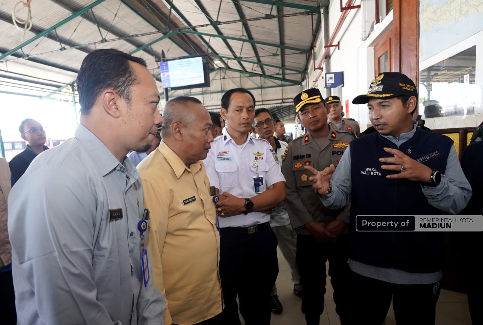 Maraton Pantau Objek Strategis, Plt Wali Kota Madiun Pastikan Lebaran Aman