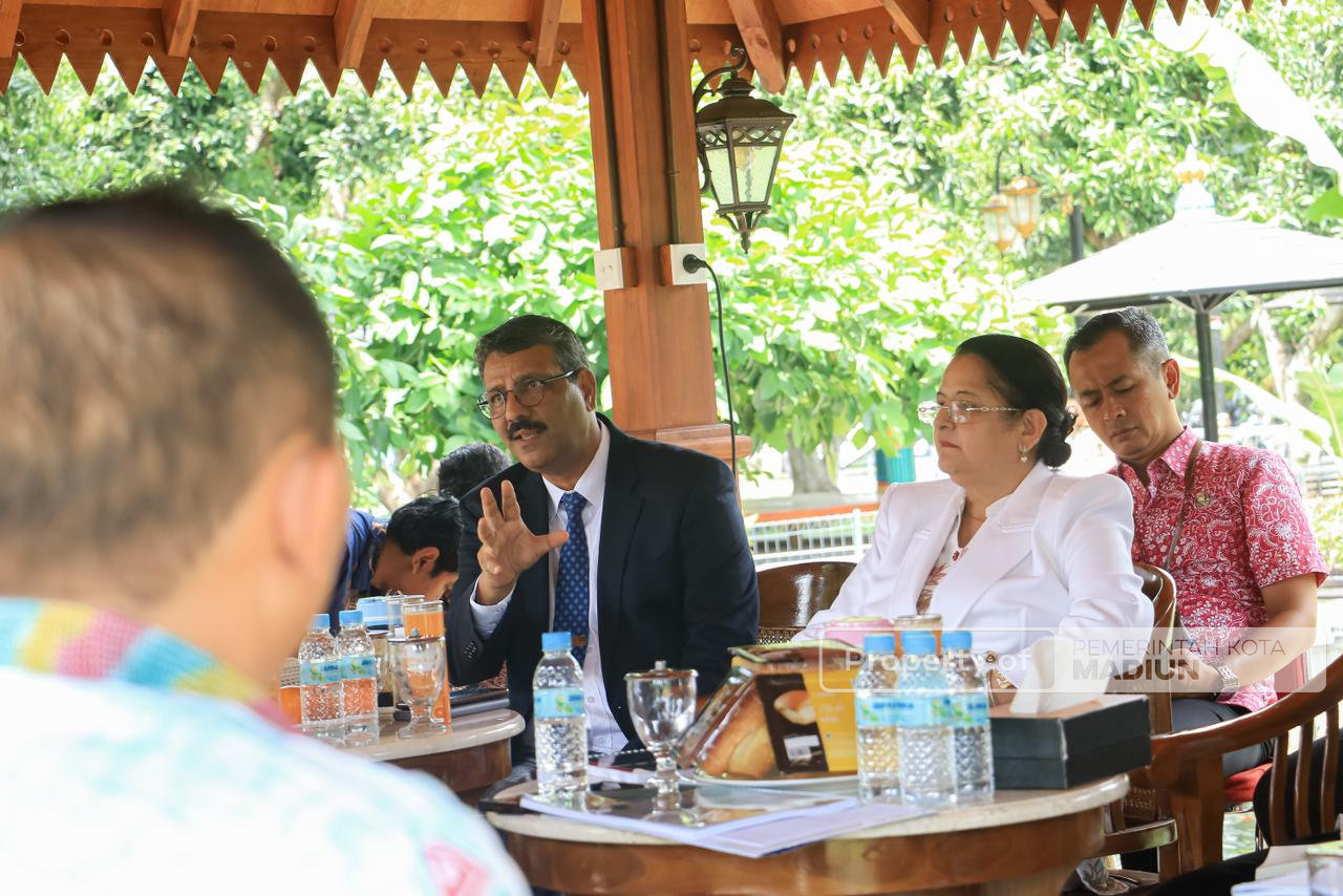 Konsul Jenderal Kehormatan India Kunjungi Kota Madiun, Dukung Penguatan Edukasi Lingkungan di Ngrowo Bening
