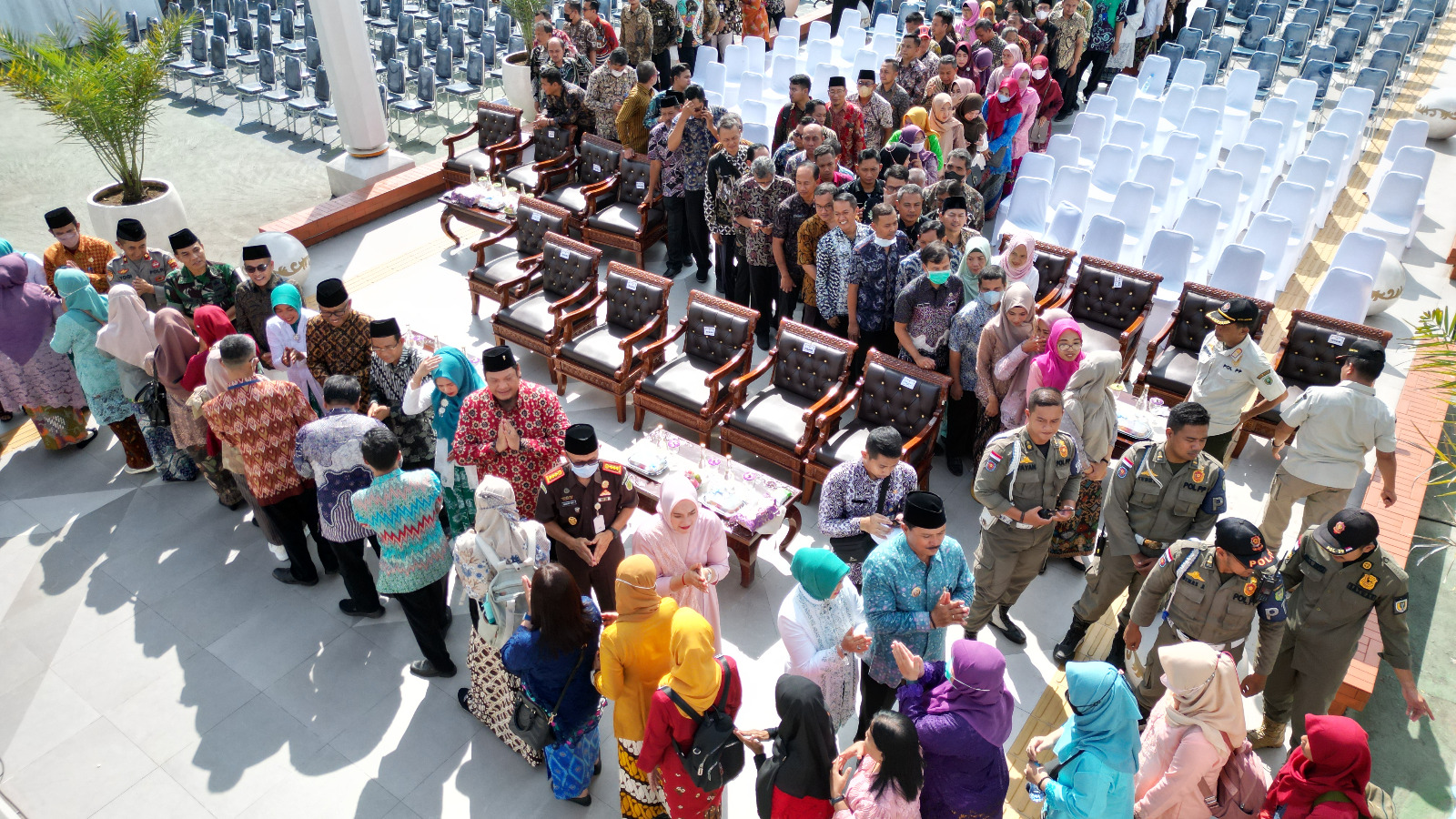 Hari Kedua Masuk Kerja Pasca Lebaran, Wali Kota Gelar Halal Bihalal Dengan Pegawai Pemkot Madiun