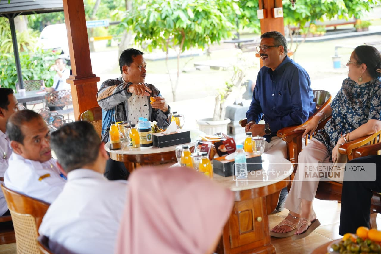 Wali Kota Madiun Terima Konsul Kehormatan India, Jajaki Kerja Sama Eco Valley Projek Ngrowo Bening