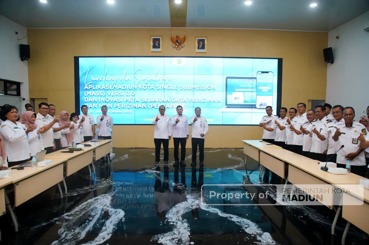 Launching Aplikasi MASS 2.0 dan PENTAPPRIN, Wawali: Urusan Izin Usaha Makin Mudah dan Simpel