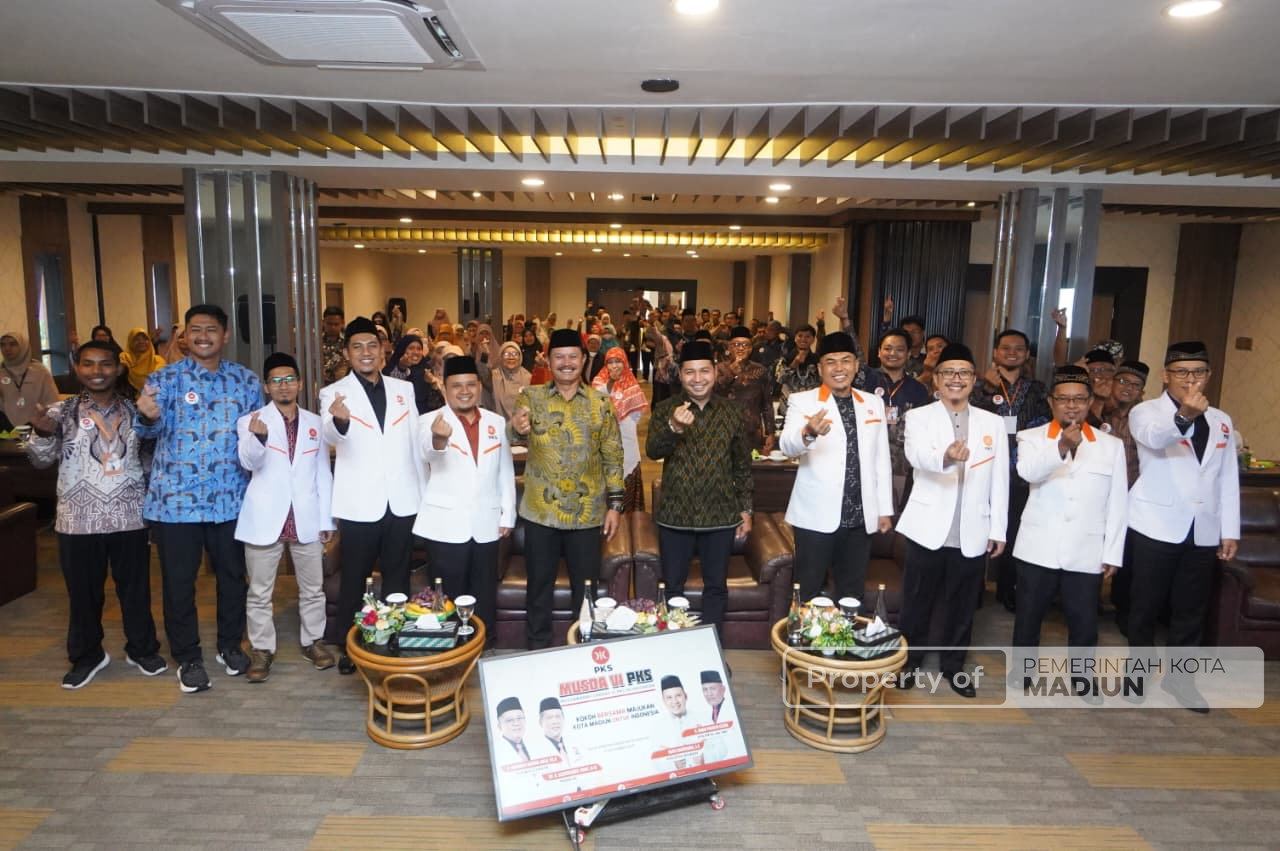 Hadiri Musda VI PKS, Wali Kota Madiun Tekankan Kolaborasi untuk Pembangunan Kota