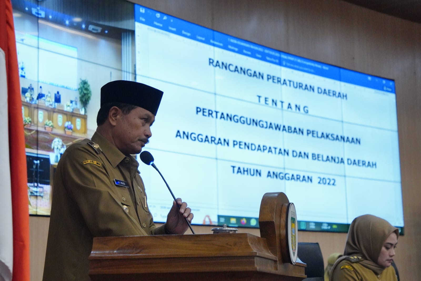 Rapat Paripurna Bahas APBD 2022, Dewan Apresiasi Kinerja Pemkot