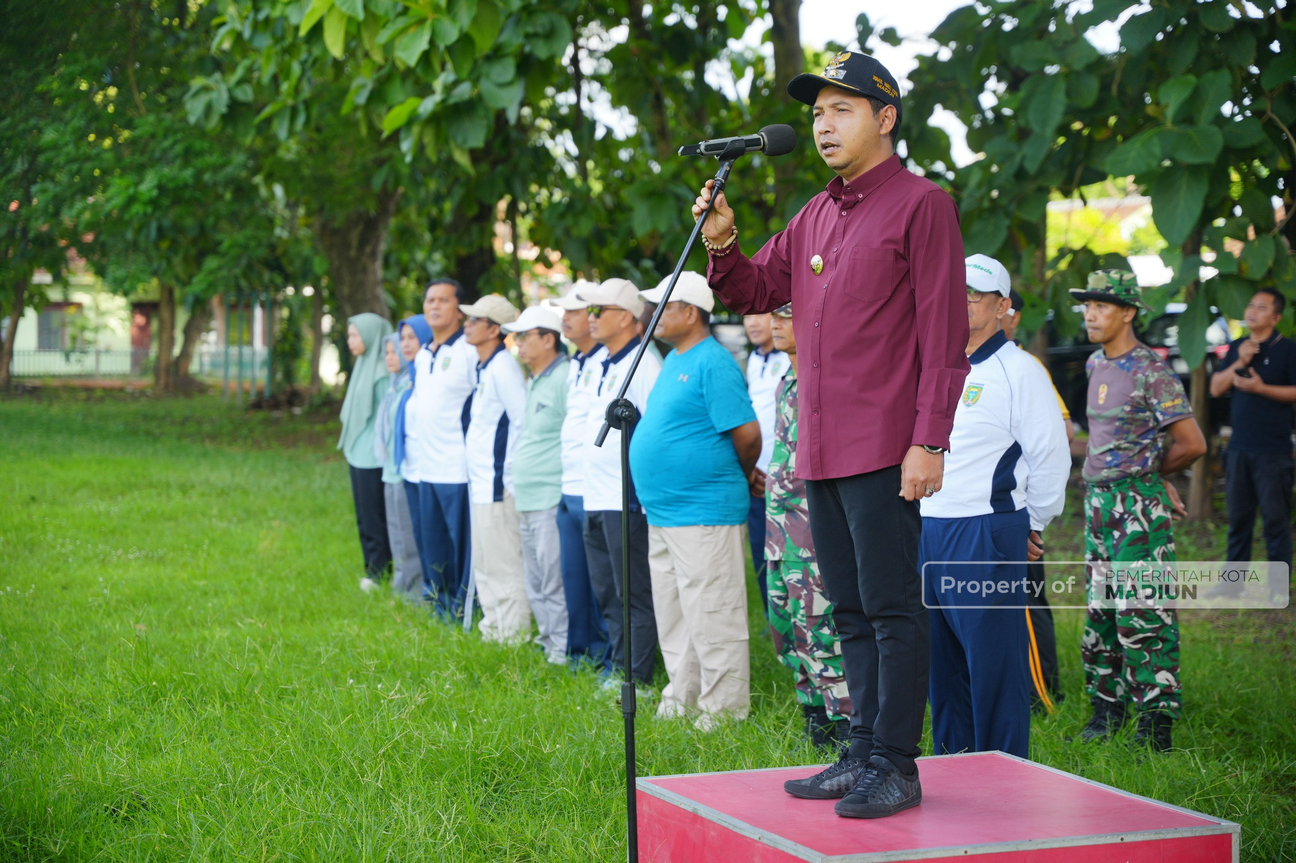 Wujudkan Indonesia ASRI, Pemkot Gelar Kurve Bersama TNI-Polri