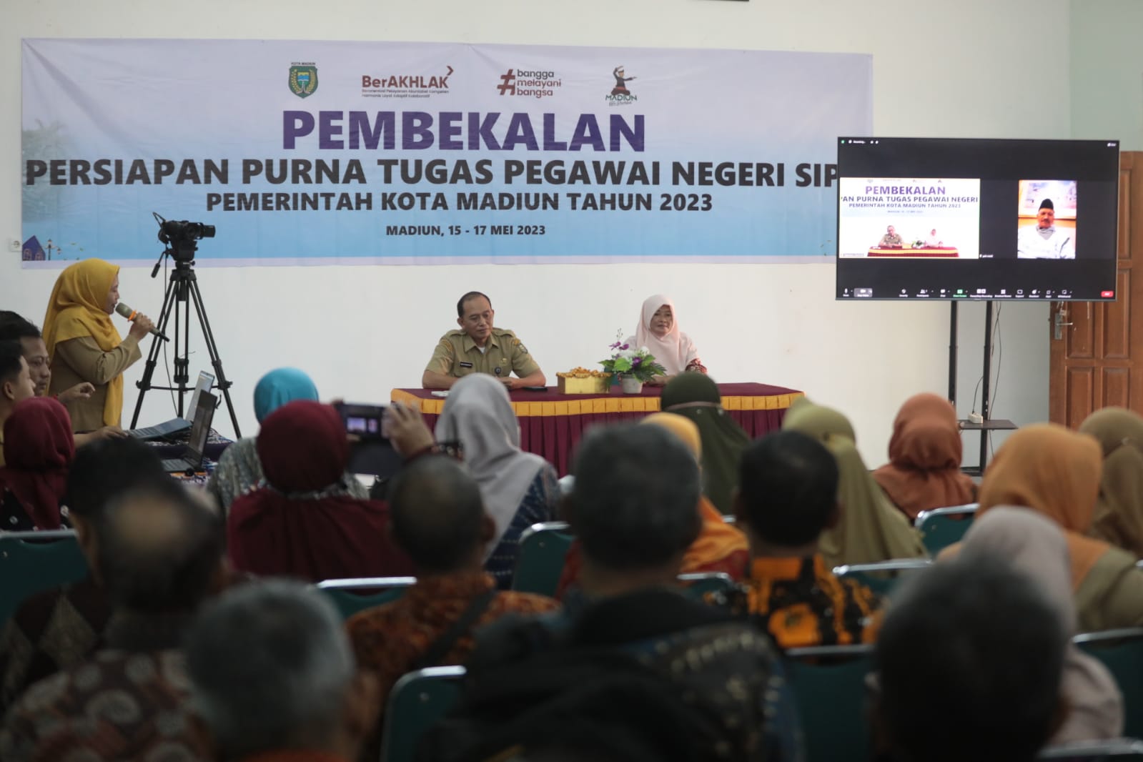Pembekalan Purna Tugas ASN, Wali Kota Maidi Pesan Agar Pensiunan Tetap Produktif